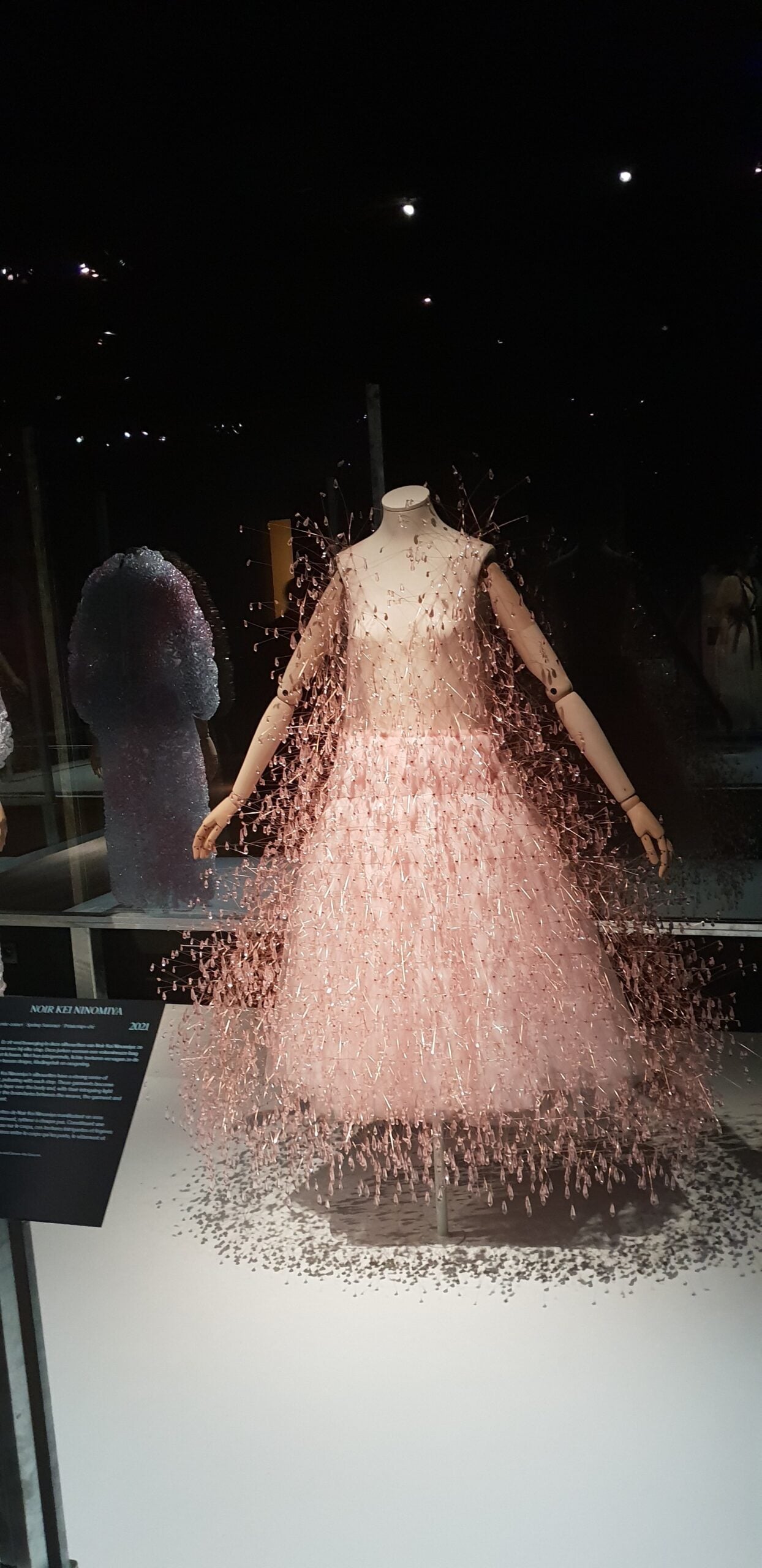 Abito esposto al Museo Momu