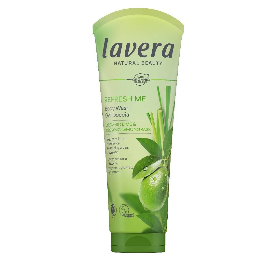 Lavera Gel Doccia Refresh Me con la formula a pH neutro
