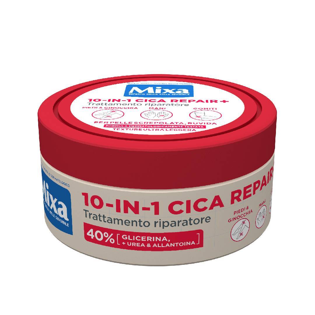 Mixa Cica Repair+ leviga i punti ruvidi e ispessiti