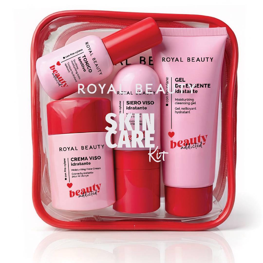 Kit Royal Beauty Skin Care con quattro trattamenti viso