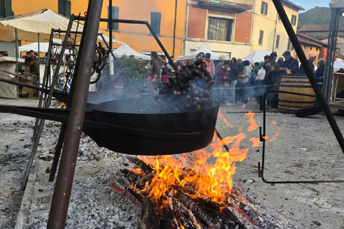 La sagra dei marroni a Castel del Rio.