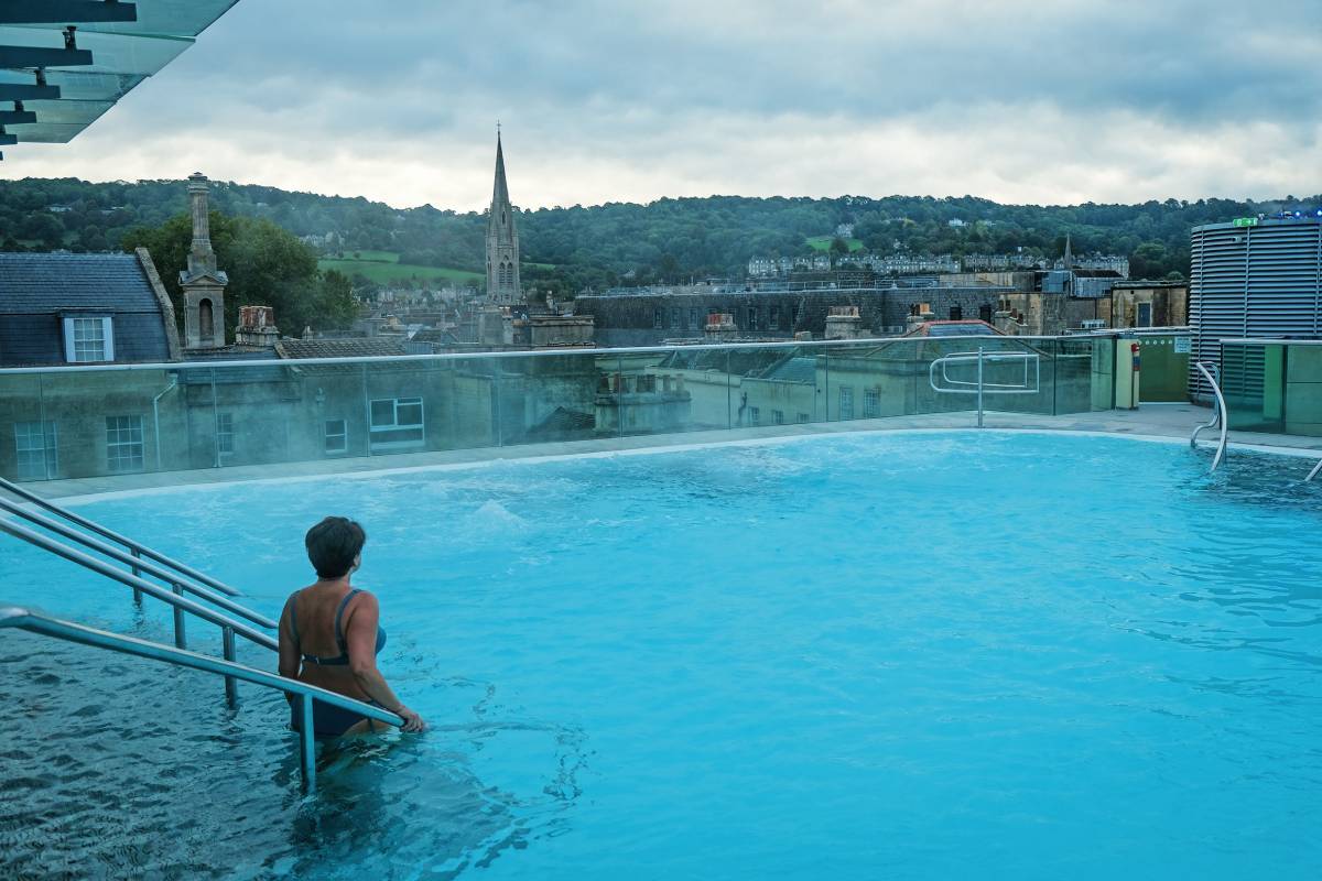 le Thermae Bath Spa, in pieno centro storico