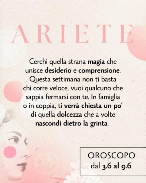 Ci sono settimane che fanno rumore. E altre…