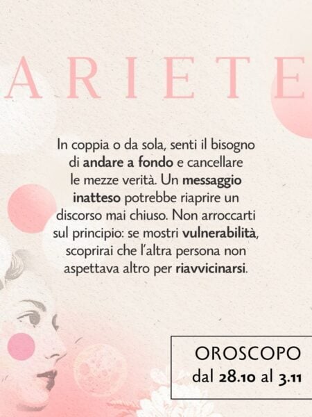 Meno difese, più voglia di capirsi. Anche quando…