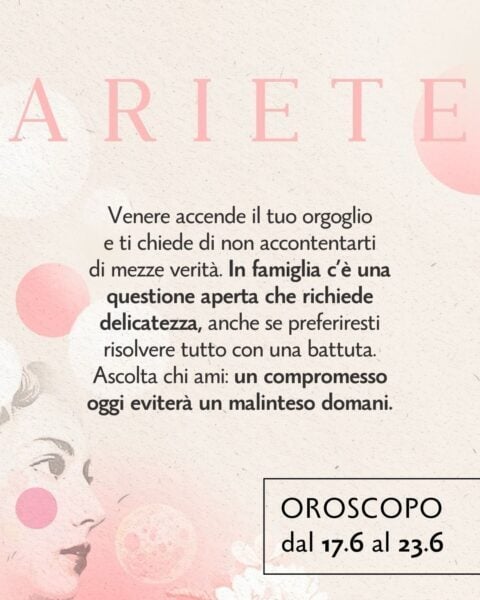 Questa settimana il cielo ci invita a fare…