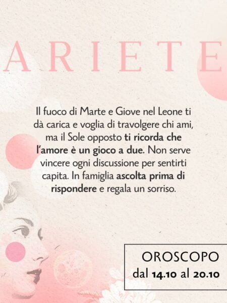 ✨ Meno battute per nascondersi, più sincerità sulle…