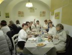 Tutte a tavola, da qui a seguire alcune immagini che non sono state pubblicate sul giornale