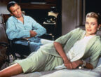 Grace Kelly nel 1954 in "La finestra sul cortile" con James Stewart