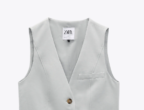 Gilet con tre bottoni: ZARA, 25,95 euro