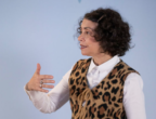 Francesca Vizzari, interior designer di Pistacchio&Caffè in un workshop dedicato alla casa